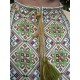 Ukrainian hand embroidered shirt for men Beige green linen shirt Colorful ethnic cross stitch embroidery Slavic costume Christmas gift Ukrainian hand embroidered shirt for men Beige green linen shirt Colorful ethnic cross stitch embroidery Slavic costume Christmas gift