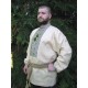 Ukrainian hand embroidered shirt for men Beige green linen shirt Colorful ethnic cross stitch embroidery Slavic costume Christmas gift Ukrainian hand embroidered shirt for men Beige green linen shirt Colorful ethnic cross stitch embroidery Slavic costume Christmas gift