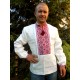 Ukrainian hand embroidered shirt for men White organic linen wedding costume Slavic red cross stitch embroidery Ethnic Christmas gift Ukrainian hand embroidered shirt for men White organic linen wedding costume Slavic red cross stitch embroidery Ethnic Christmas gift