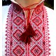 Ukrainian hand embroidered shirt for men White organic linen wedding costume Slavic red cross stitch embroidery Ethnic Christmas gift Ukrainian hand embroidered shirt for men White organic linen wedding costume Slavic red cross stitch embroidery Ethnic Christmas gift