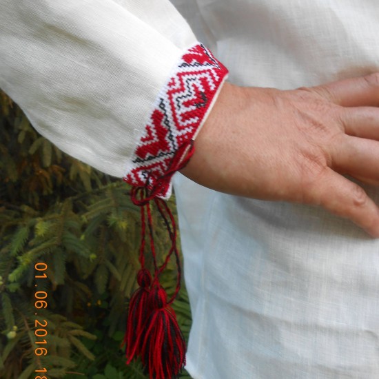 Ukrainian hand embroidered shirt for men White organic linen wedding costume Slavic red cross stitch embroidery Ethnic Christmas gift Ukrainian hand embroidered shirt for men White organic linen wedding costume Slavic red cross stitch embroidery Ethnic Christmas gift