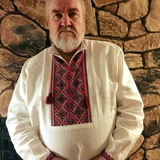 Hand embroidered linen shirt for men Ethnic red & black ukrainian cross stitch Organic long sleeve shirt Slavic costume Christmas gift Hand embroidered linen shirt for men Ethnic red & black ukrainian cross stitch Organic long sleeve shirt Slavic costume Christmas gift