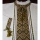 Ukrainian hand embroidered linen shirt Vyshivanka Slavic chartreuse beige cross stitch embroidery Folk wedding costume Christmas gift Ukrainian hand embroidered linen shirt Vyshivanka Slavic chartreuse beige cross stitch embroidery Folk wedding costume Christmas gift