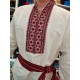 Ukrainian hand embroidered linen shirt for men Ethnic cross stitch black red embroidery Folk wedding vyshivanka costume Christmas gift Ukrainian hand embroidered linen shirt for men Ethnic cross stitch black red embroidery Folk wedding vyshivanka costume Christmas gift