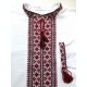 Ukrainian hand embroidered linen shirt for men Ethnic cross stitch black red embroidery Folk wedding vyshivanka costume Christmas gift Ukrainian hand embroidered linen shirt for men Ethnic cross stitch black red embroidery Folk wedding vyshivanka costume Christmas gift