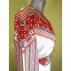 Vintage hand embroidered blouse Ukrainian wedding costume Flame orange Slavic folk garment Organic cotton blouse Ethnic Christmas gift Vintage hand embroidered blouse Ukrainian wedding costume Flame orange Slavic folk garment Organic cotton blouse Ethnic Christmas gift