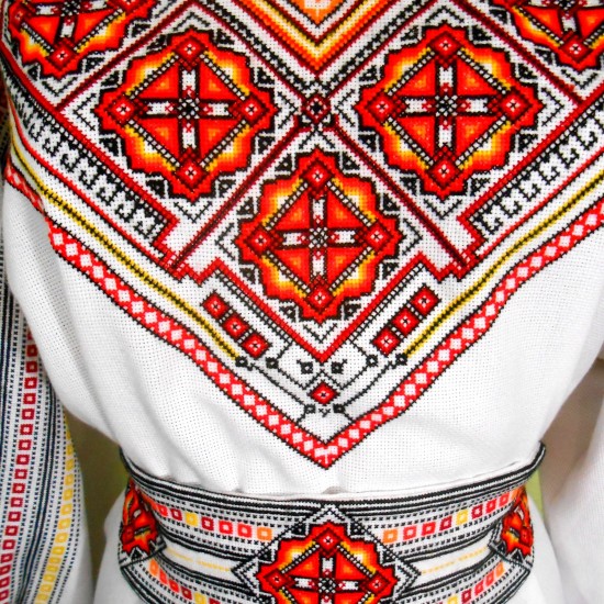 Vintage hand embroidered blouse Ukrainian wedding costume Flame orange Slavic folk garment Organic cotton blouse Ethnic Christmas gift Vintage hand embroidered blouse Ukrainian wedding costume Flame orange Slavic folk garment Organic cotton blouse Ethnic Christmas gift
