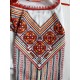 Vintage hand embroidered blouse Ukrainian wedding costume Flame orange Slavic folk garment Organic cotton blouse Ethnic Christmas gift Vintage hand embroidered blouse Ukrainian wedding costume Flame orange Slavic folk garment Organic cotton blouse Ethnic Christmas gift