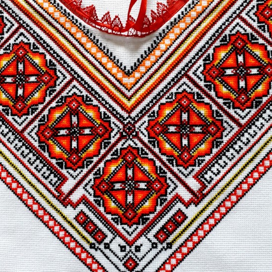 Vintage hand embroidered blouse Ukrainian wedding costume Flame orange Slavic folk garment Organic cotton blouse Ethnic Christmas gift Vintage hand embroidered blouse Ukrainian wedding costume Flame orange Slavic folk garment Organic cotton blouse Ethnic Christmas gift
