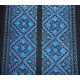 Hand embroidered linen shirt Black organic shirt for men Ethnic ukrainian embroidery Blue cross stitch Slavic costume Christmas gift Hand embroidered linen shirt Black organic shirt for men Ethnic ukrainian embroidery Blue cross stitch Slavic costume Christmas gift