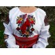 Romanian embroidered blouse for women Ukrainian ethnic vyshivanka with roses White slavic wedding costume Folk Easter gift Romanian embroidered blouse for women Ukrainian ethnic vyshivanka with roses White slavic wedding costume Folk Easter gift
