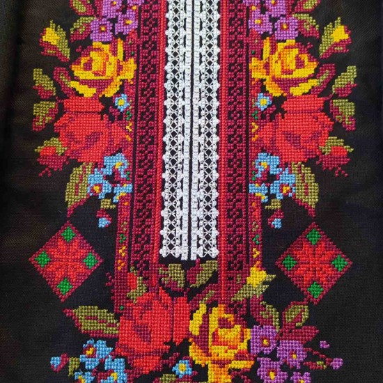 Romanian embroidered blouse for women Ukrainian ethnic vyshivanka with roses White slavic wedding costume Folk Easter gift Romanian embroidered blouse for women Ukrainian ethnic vyshivanka with roses White slavic wedding costume Folk Easter gift