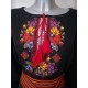 Romanian embroidered blouse for women Ukrainian ethnic vyshivanka with roses White slavic wedding costume Folk Easter gift Romanian embroidered blouse for women Ukrainian ethnic vyshivanka with roses White slavic wedding costume Folk Easter gift