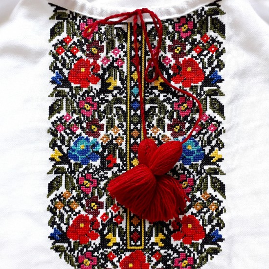 Romanian embroidered blouse for women Slavic embroidery with roses White floral ethnic costume Easter gift Ukrainian wedding dress Romanian embroidered blouse for women Slavic embroidery with roses White floral ethnic costume Easter gift Ukrainian wedding dress