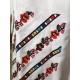 Romanian embroidered blouse for women Slavic embroidery with roses White floral ethnic costume Easter gift Ukrainian wedding dress Romanian embroidered blouse for women Slavic embroidery with roses White floral ethnic costume Easter gift Ukrainian wedding dress