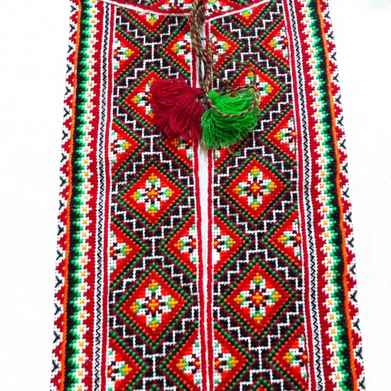 Ukrainian hand embroidered shirt men White wedding folk costume Slavic cross stitch embroidery Organic cotton Ethnic Christmas gift Ukrainian hand embroidered shirt men White wedding folk costume Slavic cross stitch embroidery Organic cotton Ethnic Christmas gift