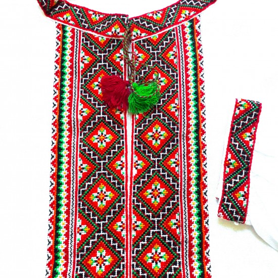 Ukrainian hand embroidered shirt men White wedding folk costume Slavic cross stitch embroidery Organic cotton Ethnic Christmas gift Ukrainian hand embroidered shirt men White wedding folk costume Slavic cross stitch embroidery Organic cotton Ethnic Christmas gift