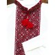 Ukrainian hand embroidered shirt for men White Slavic wedding costume Red & black cross stitch embroidery Ethnic Christmas gift Ukrainian hand embroidered shirt for men White Slavic wedding costume Red & black cross stitch embroidery Ethnic Christmas gift