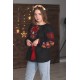Romanian embroidered blouse for women Ukrainian ethnic vyshivanka with roses Organic cotton Black slavic costume Folk Easter gift Romanian embroidered blouse for women Ukrainian ethnic vyshivanka with roses Organic cotton Black slavic costume Folk Easter gift