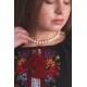 Romanian embroidered blouse for women Ukrainian ethnic vyshivanka with roses Organic cotton Black slavic costume Folk Easter gift Romanian embroidered blouse for women Ukrainian ethnic vyshivanka with roses Organic cotton Black slavic costume Folk Easter gift