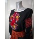 Romanian embroidered blouse for women Ukrainian ethnic vyshivanka with roses Organic cotton Black slavic costume Folk Easter gift Romanian embroidered blouse for women Ukrainian ethnic vyshivanka with roses Organic cotton Black slavic costume Folk Easter gift